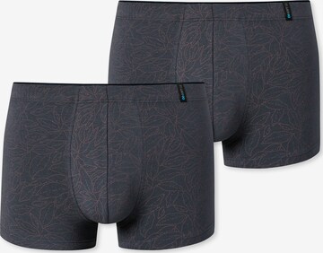 SCHIESSER Boxershorts ' Long Life Soft ' in Grijs: voorkant