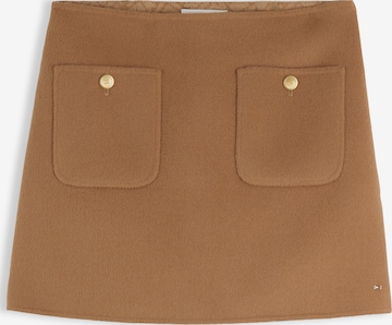 Jupe TOMMY HILFIGER en marron : devant