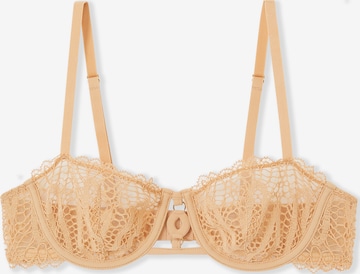 Balconcino Reggiseno 'Virtuose' di ETAM in beige: frontale