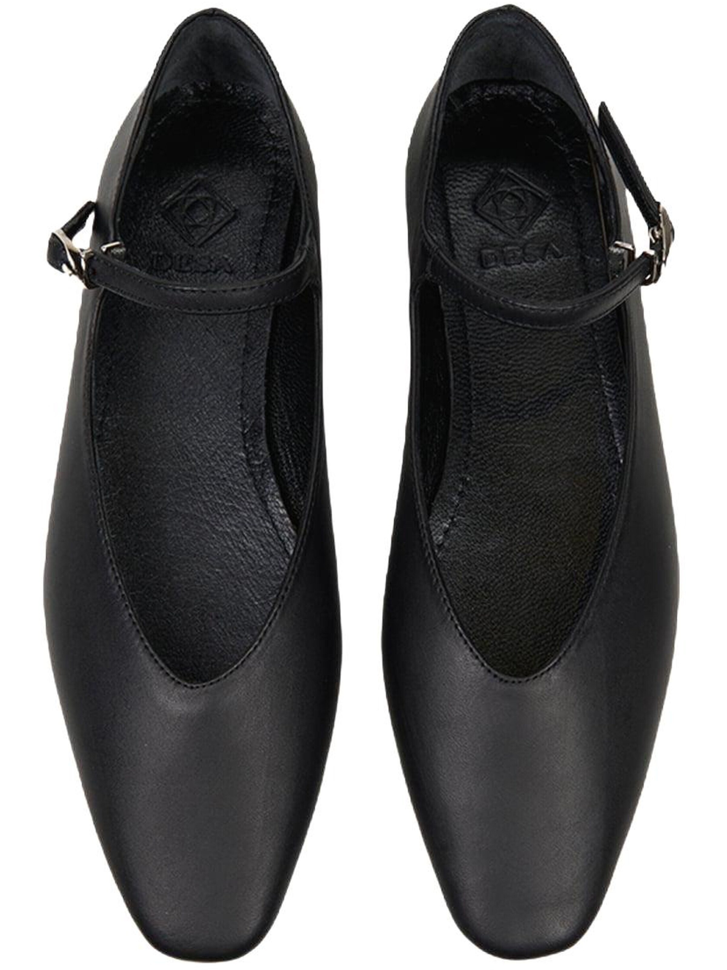 Desa Ballet Flats 'Ballerinen' in Black
