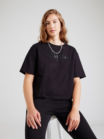 T-shirt ARMANI EXCHANGE en noir : devant