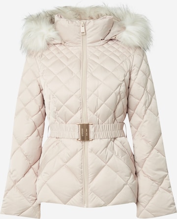 GUESS Jacke 'Olga' in Beige: predná strana