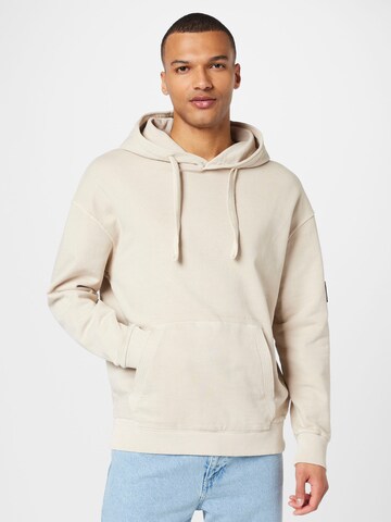 Lyle & Scott Sweatshirt in Beige: front