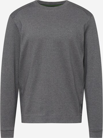 BOSS Sweatshirt 'Salbo' in Grijs: voorkant