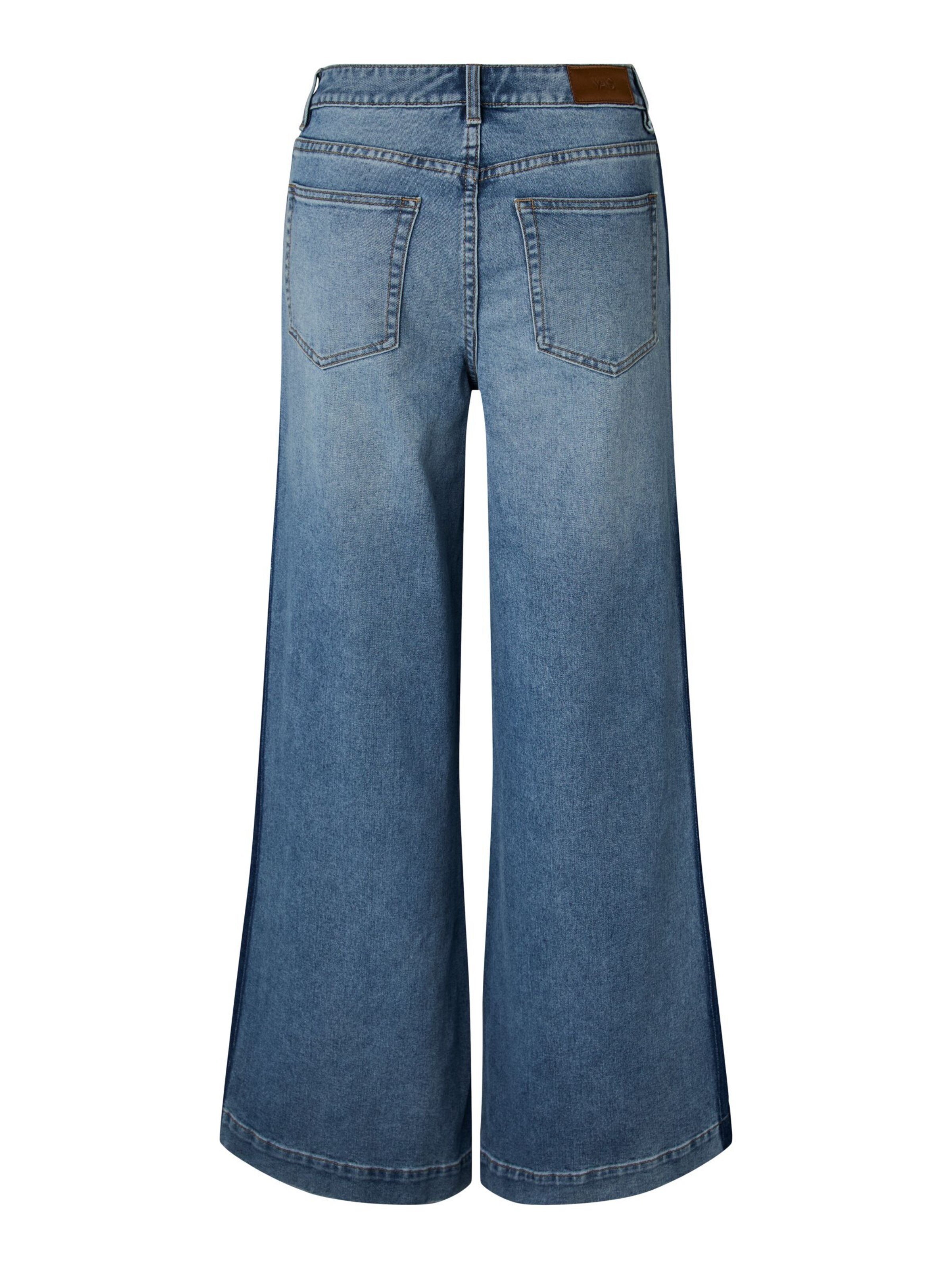 Wide leg Jeans di YAS in blu