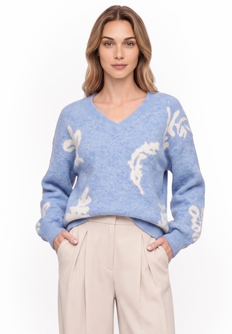 Usha - Jersey en azul: frente