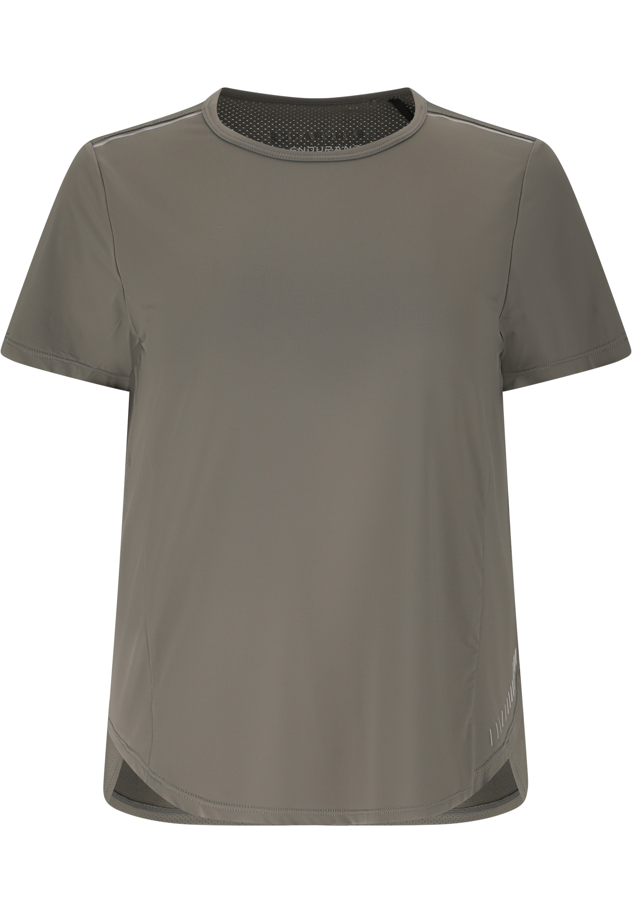 ENDURANCE T-Shirt 'Barrbara' in Grau: Vorderseite