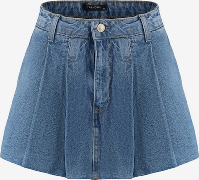 Fustă Trendyol pe albastru denim, Vizualizare produs