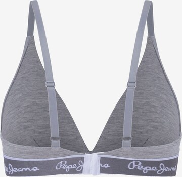 Pepe Jeans Triangle Bra in Grey