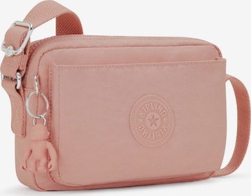 KIPLING - Mala de ombro 'Abanu' em rosa: frente