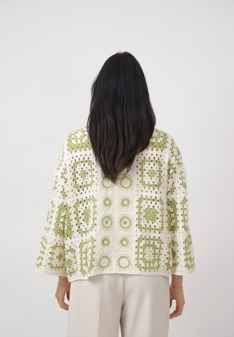 Cardigan Elara en vert