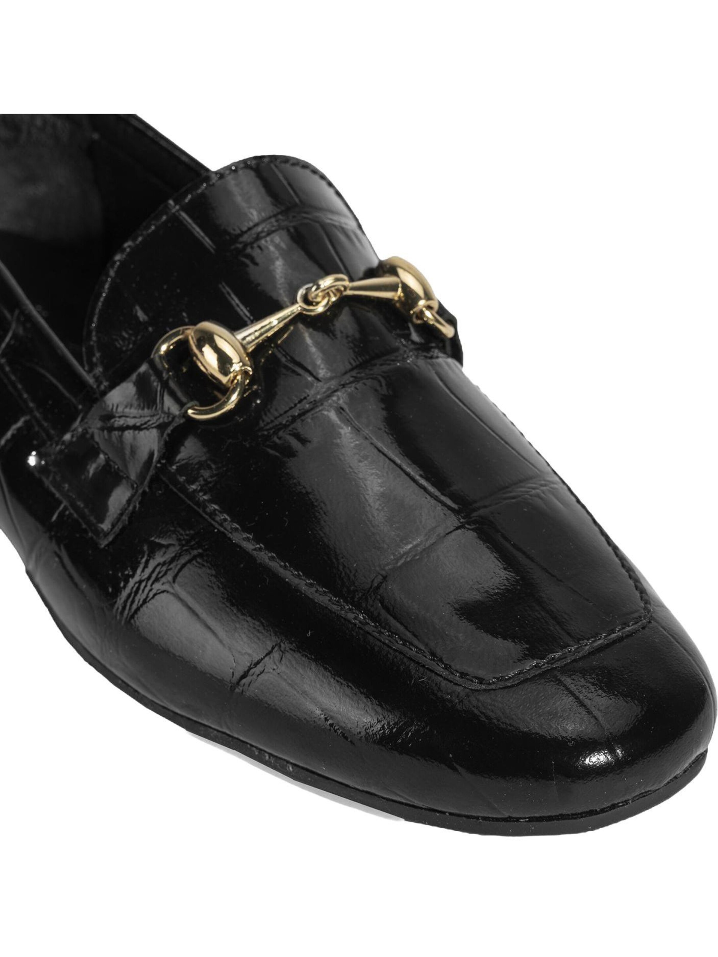Desa Mocassins 'Loafer' in Zwart