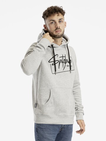 SPITZBUB Sweatshirt 'Otis' in Grau: predná strana