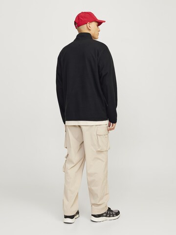 JACK & JONES Sweatshirt in Black
