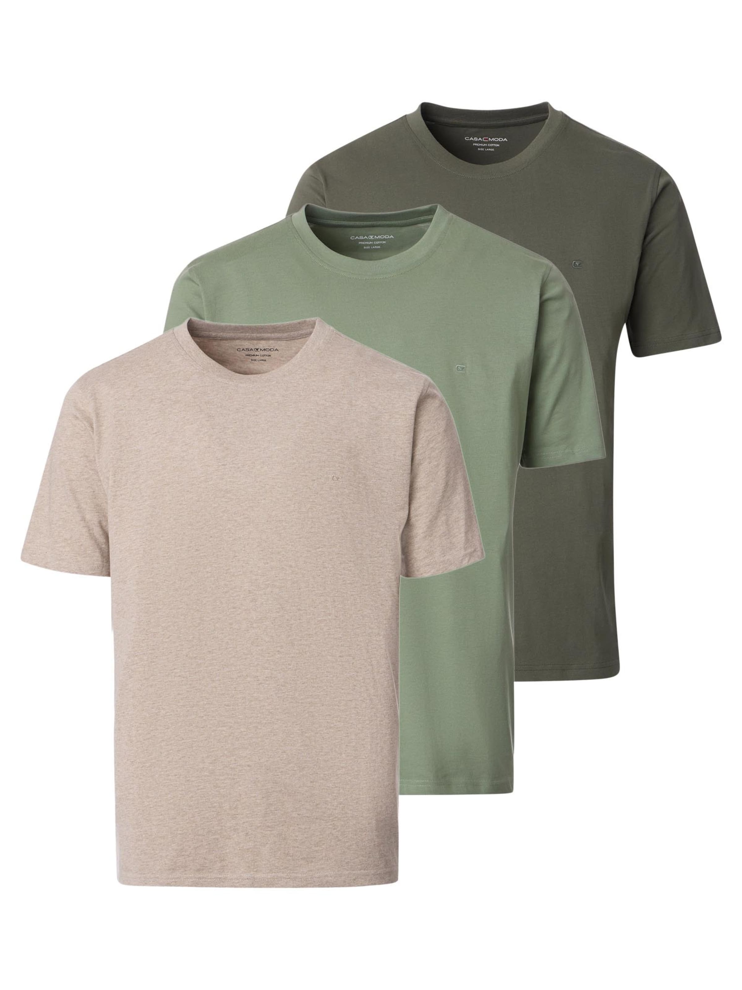CASAMODA Shirt 'Basic' in Green: front