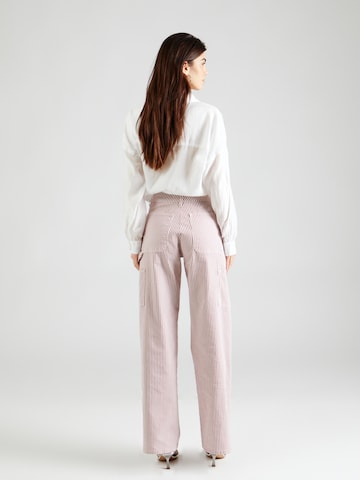 Wide leg Pantaloni cargo di Sofie Schnoor in rosso