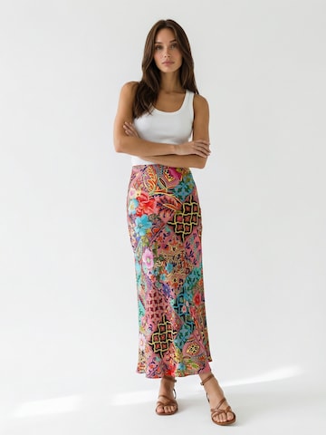 Gonna 'Oia Bias Cut Silk Skirt' di Introvertie VIENNA in rosa