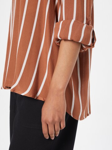 Kaffe Blouse 'Stridy' in Brown