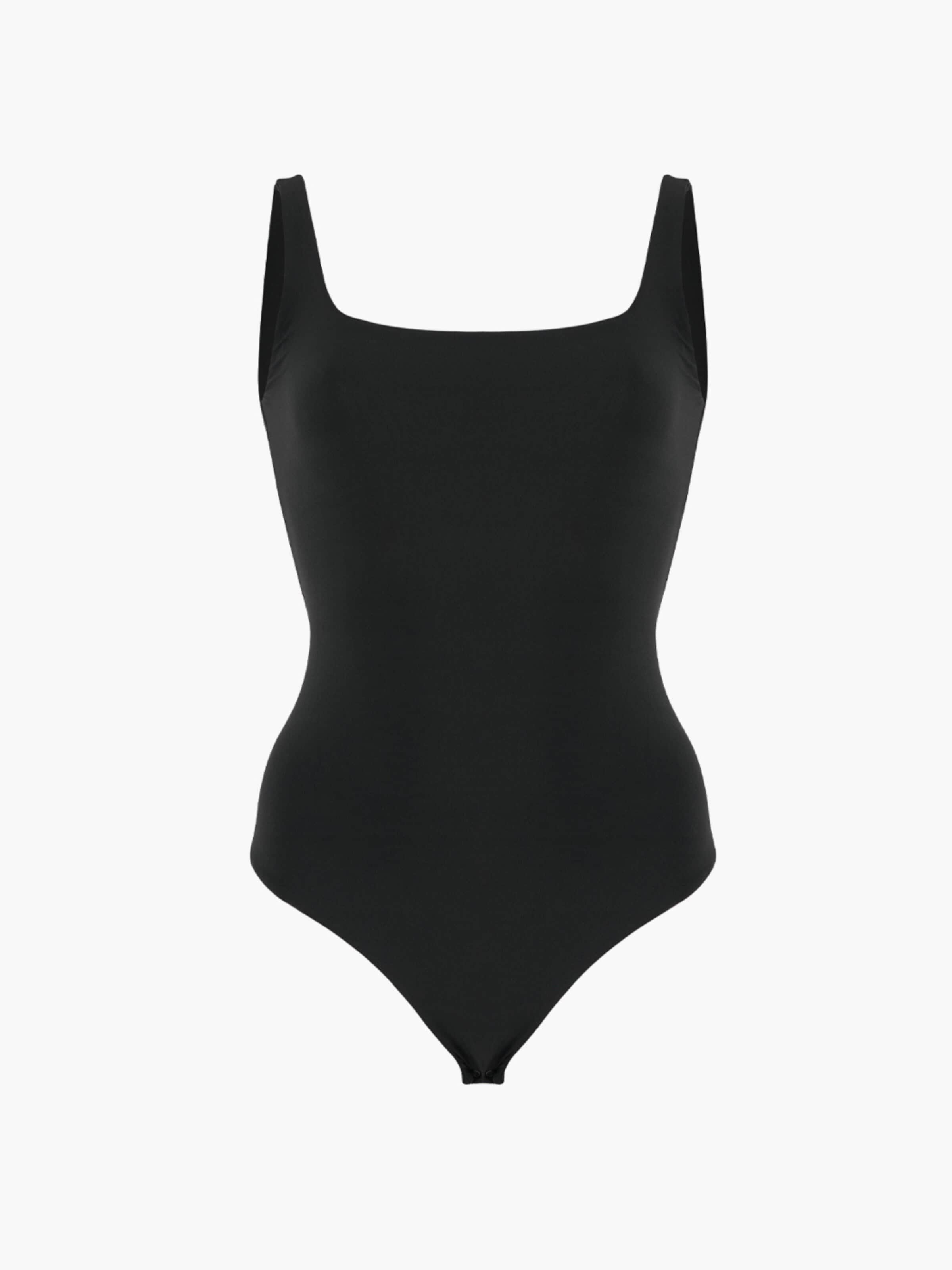 Body modelant 'Low Back - Body' cfab (formerly creamy fabrics) en noir : devant