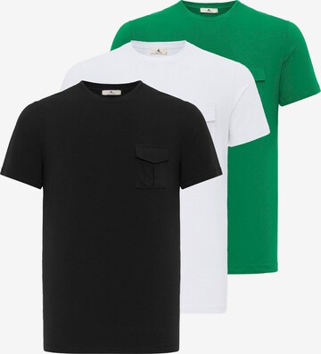 Daniel Hills - Camiseta en verde: frente