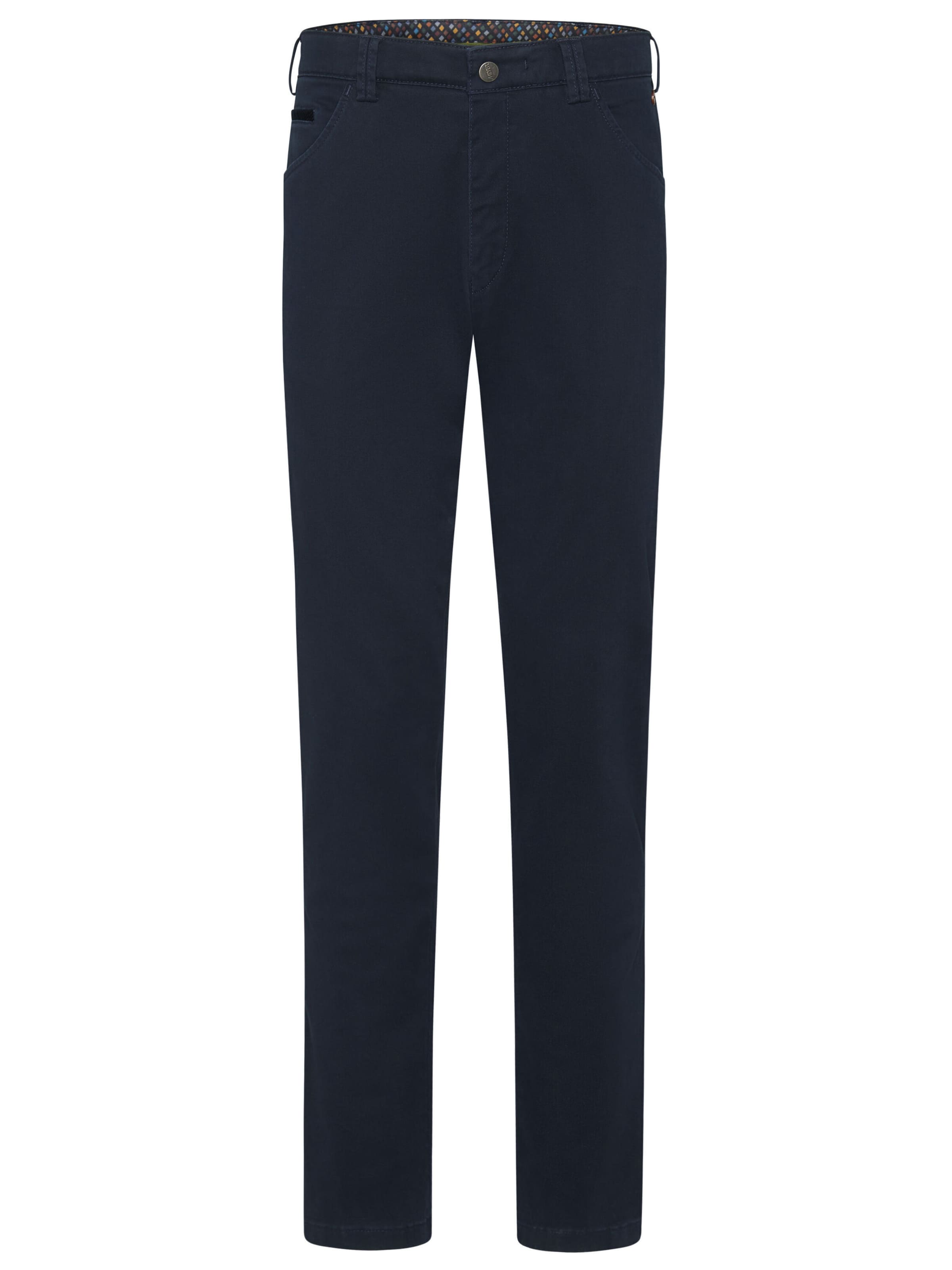 MEYER Chino Pants in Blue: front