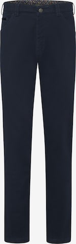 MEYER Regular Chino Pants in Blue: front