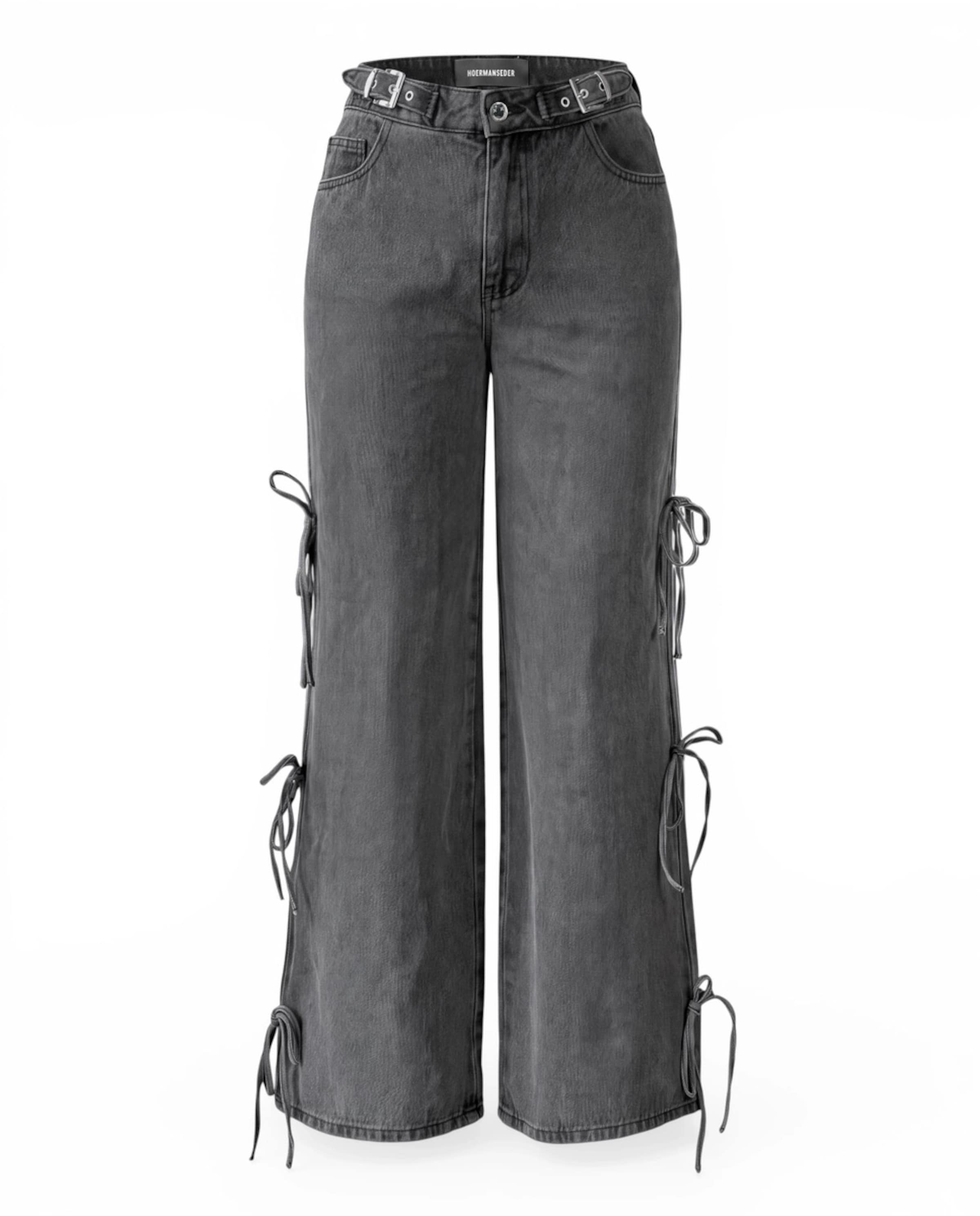 Hoermanseder Baggy Дънки в сиво: отпред