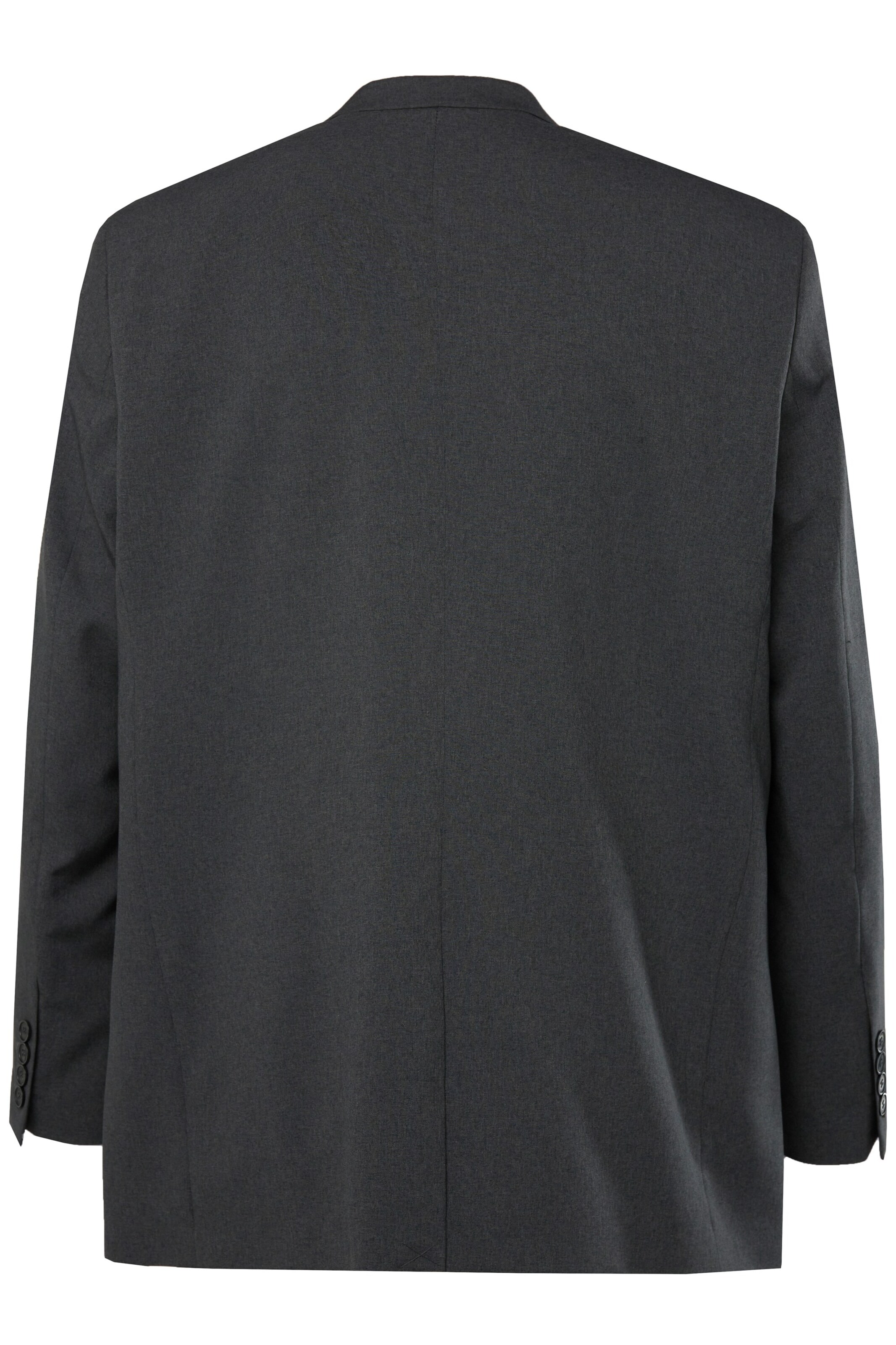 Men Plus Regular fit Blazer in Grey