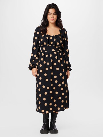 Dorothy Perkins Curve - Vestido en negro: frente