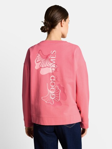 TOM TAILOR Sweatshirt in Pink: Vorderseite