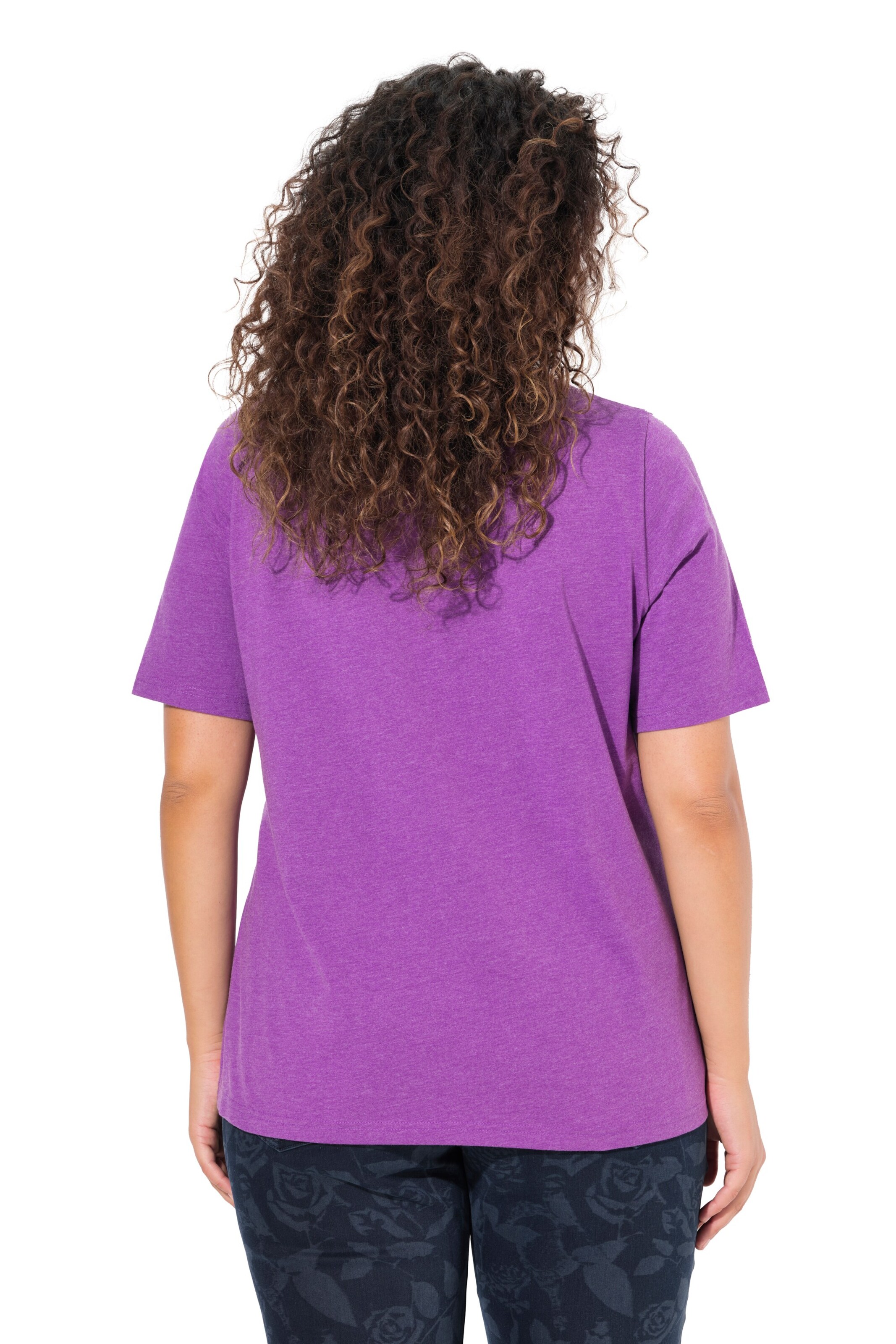 T-shirt Ulla Popken en violet