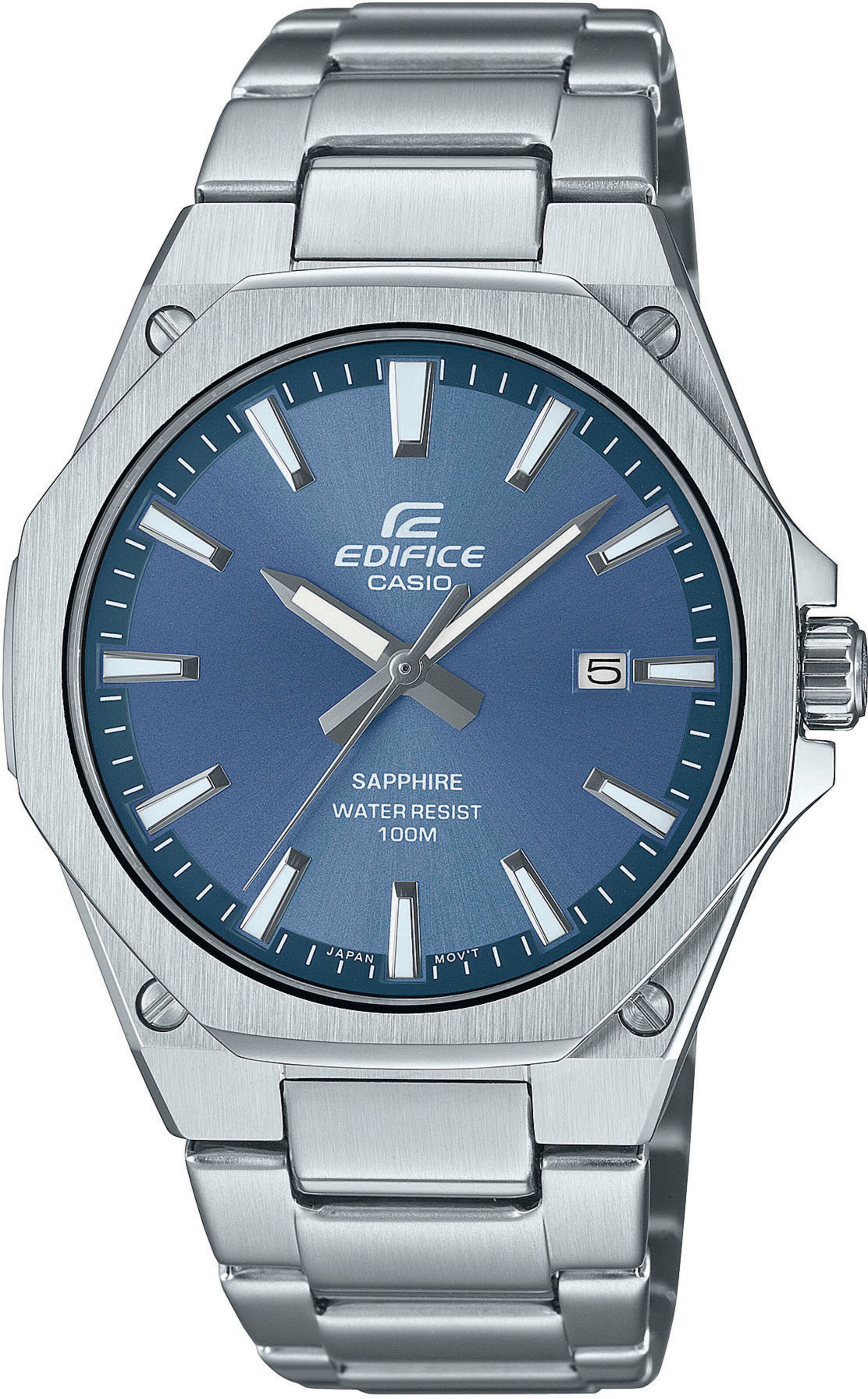 CASIO Uhr in Silber: Vorderseite