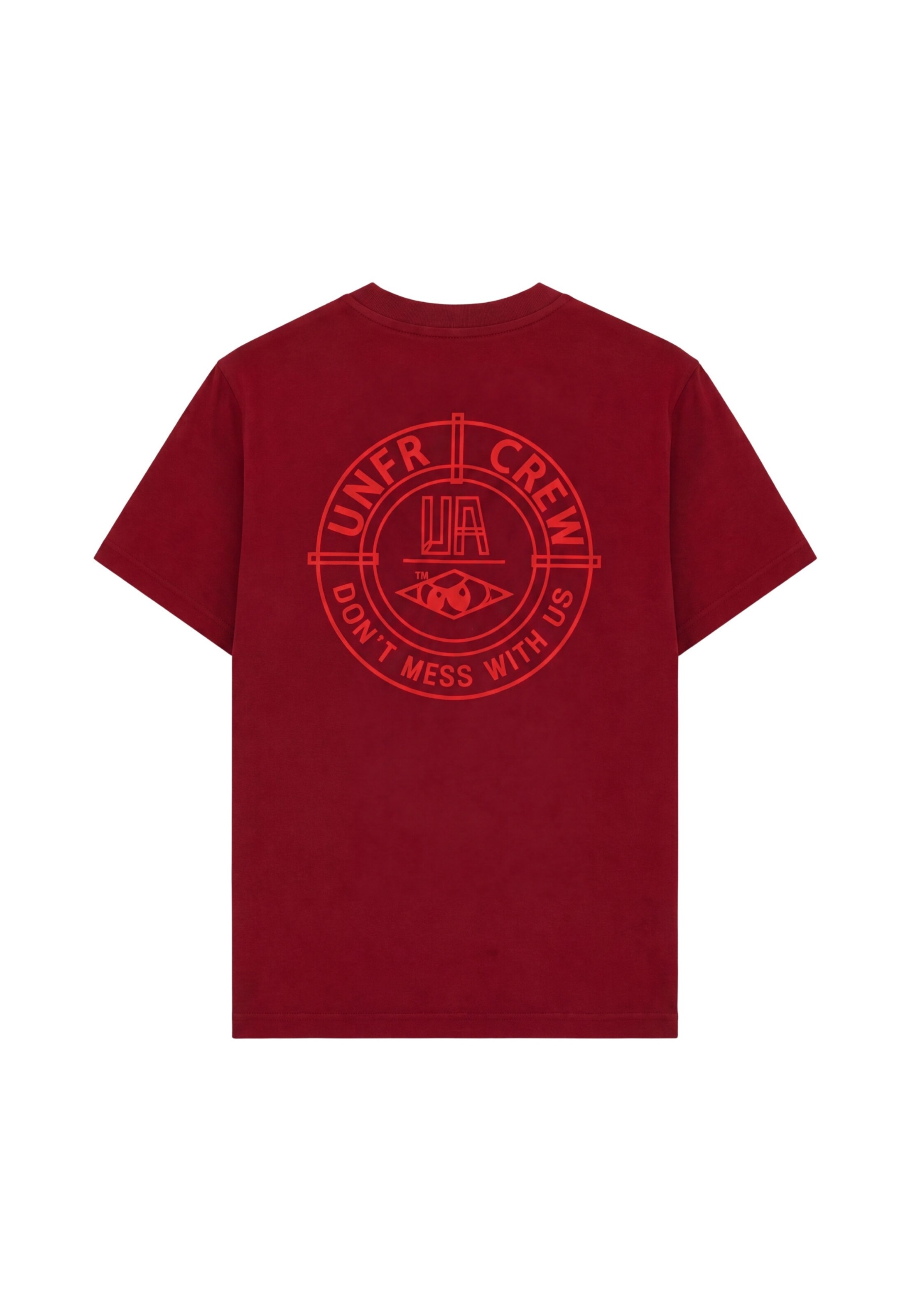 T-Shirt 'DMWU' Unfair Athletics en rouge