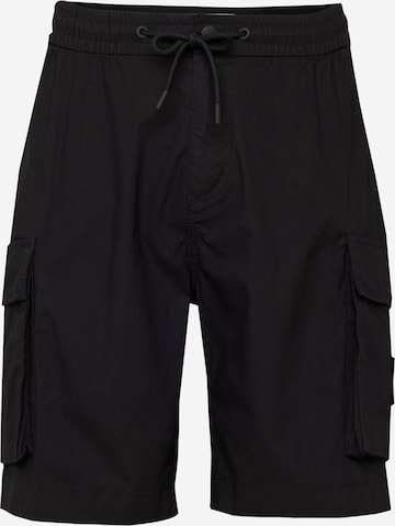 Calvin Klein Jeans Regularen Kargo hlače | črna barva: sprednja stran