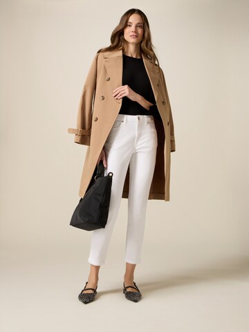 Skinny Pantaloni di oltre in bianco: frontale