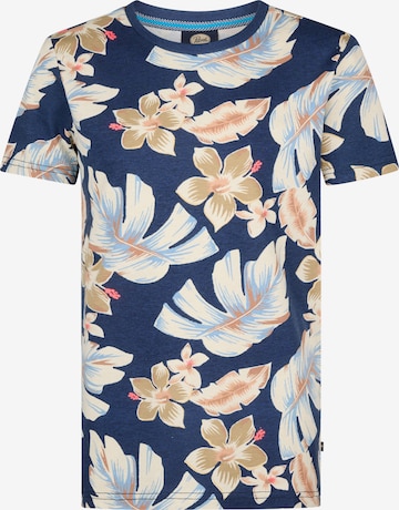 Petrol Industries Shirt 'Fisherway' in Blue: front