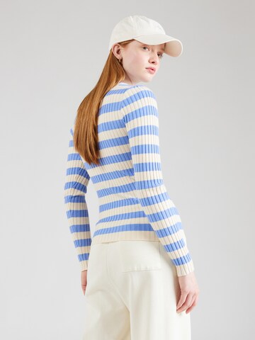 PIECES Pullover 'CRISTA' in Blau