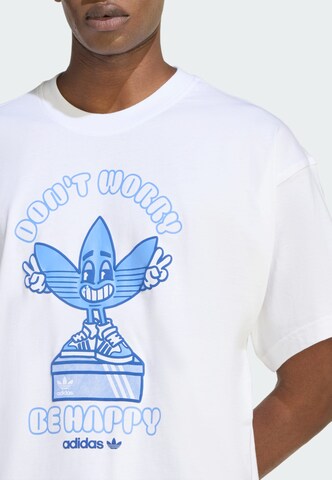 T-Shirt 'Smile Treffy' ADIDAS ORIGINALS en blanc