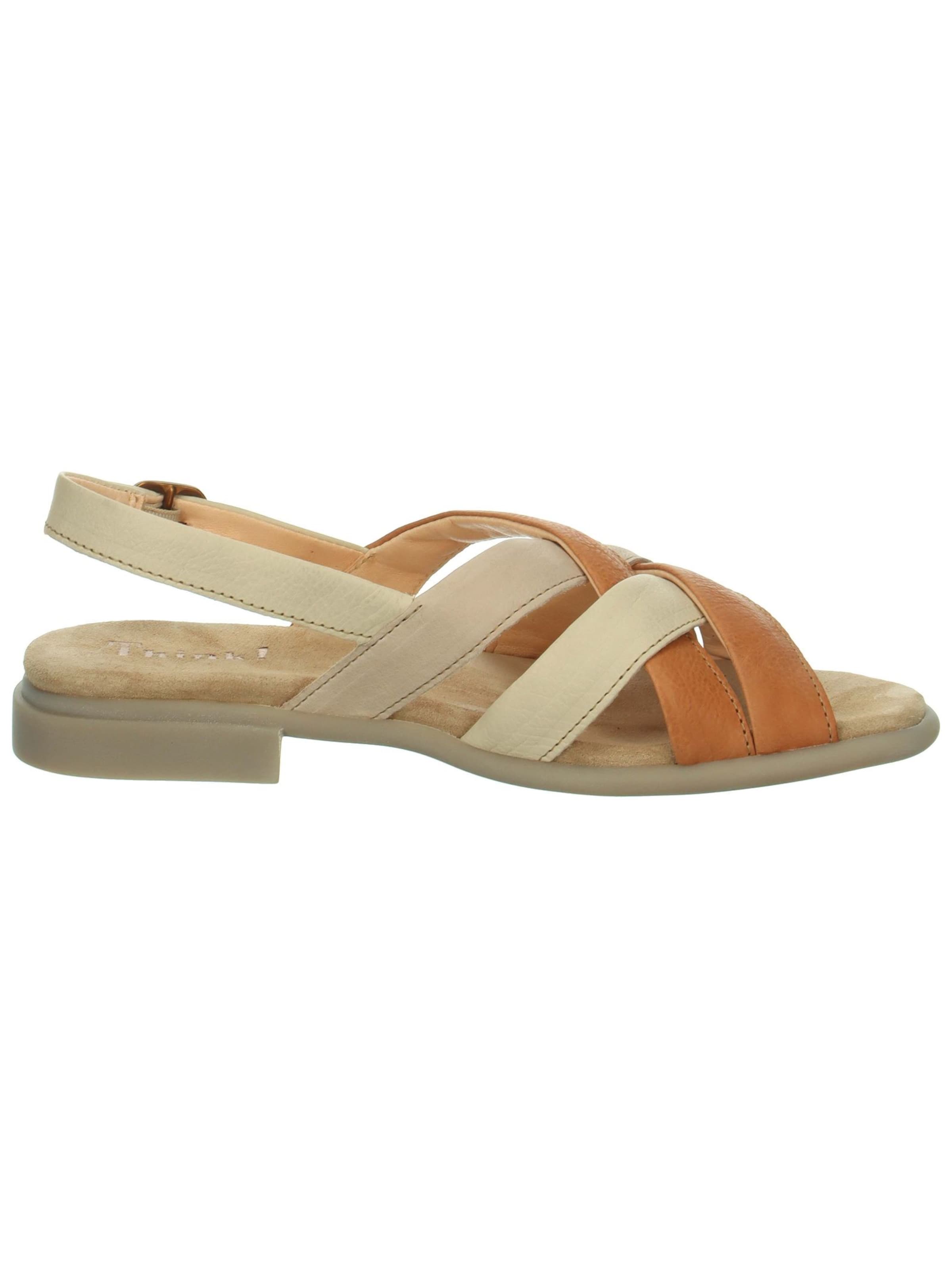 THINK! Strap sandal 'Kamaa' in Beige