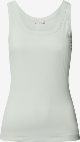 Hanro Top 'Sleep & Lounge' in Groen: voorkant