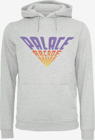 Sweat-shirt 'Stranger Things Palace Arcade Netflix TV Series' F4NT4STIC en gris : devant