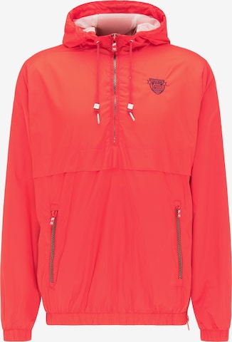 MO Between-Season Jacket in Red: front