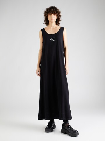 Robe Calvin Klein Jeans en noir : devant