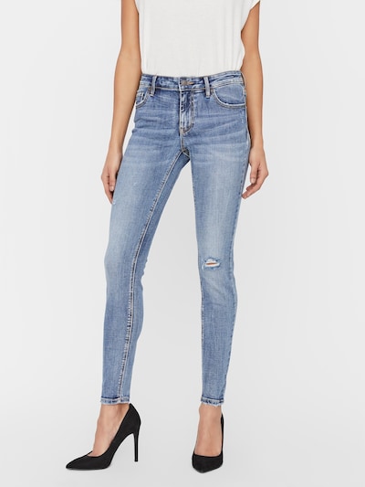 VERO MODA Džíny 'LYDIA' - modrá džínovina, Model/ka