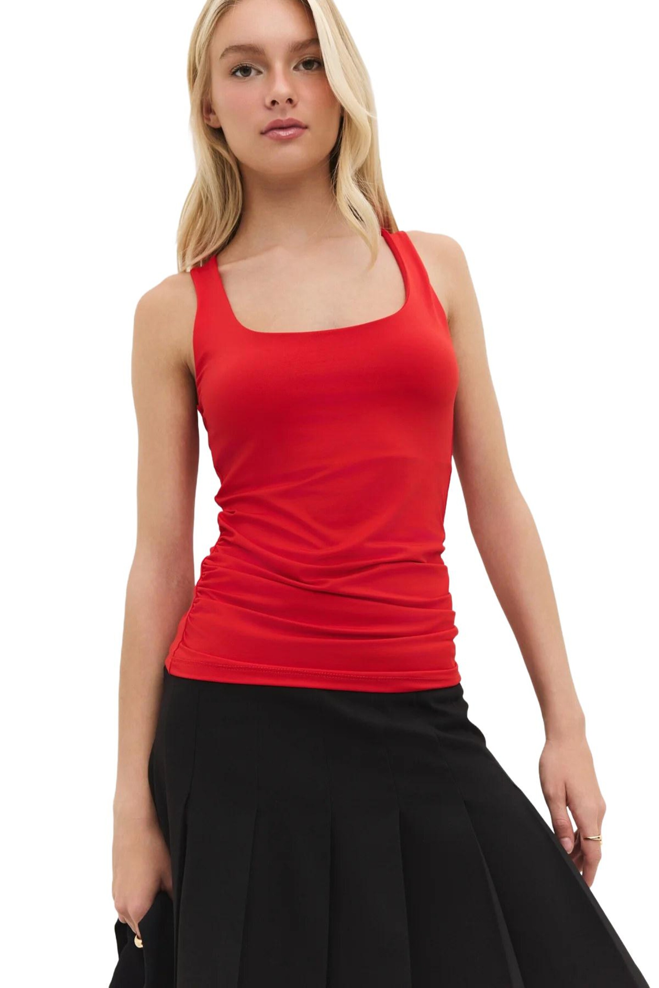 Haut No Matter What en rouge