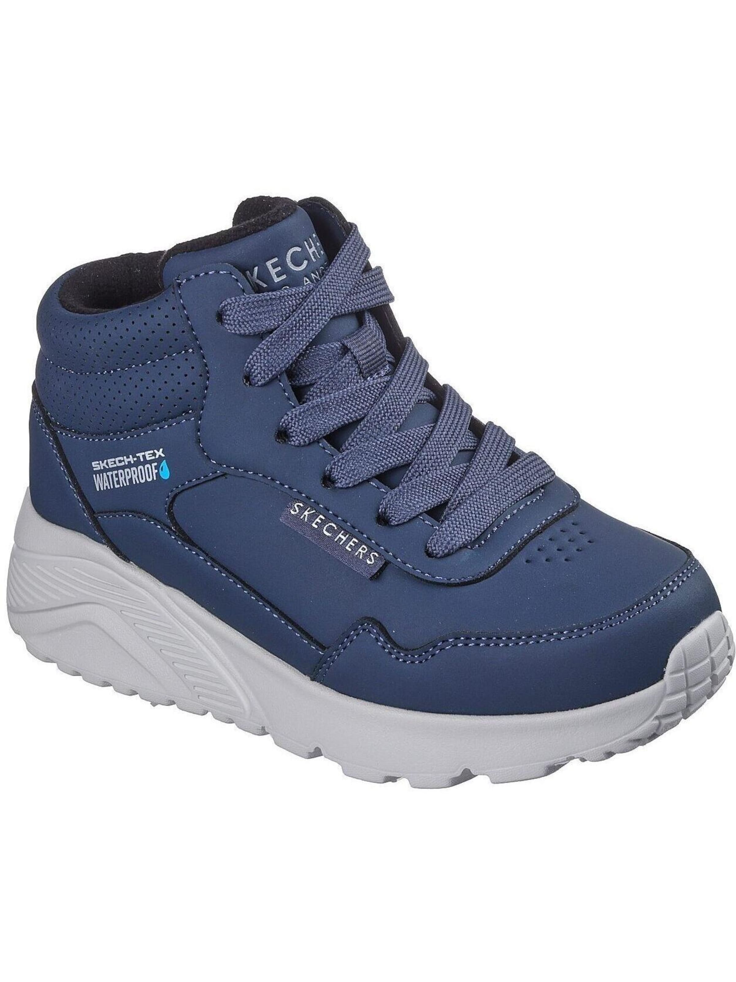 SKECHERS Trainers 'Uno Lite - Aqua Ave' in Blue: front