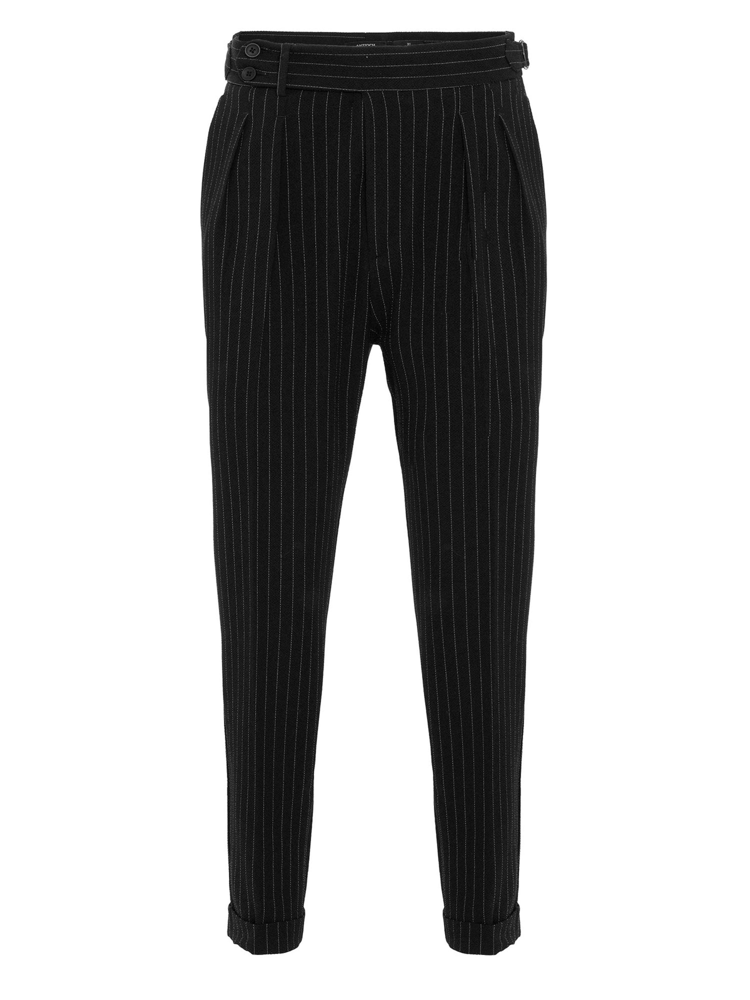 Antioch Hlače | črna barva: sprednja stran