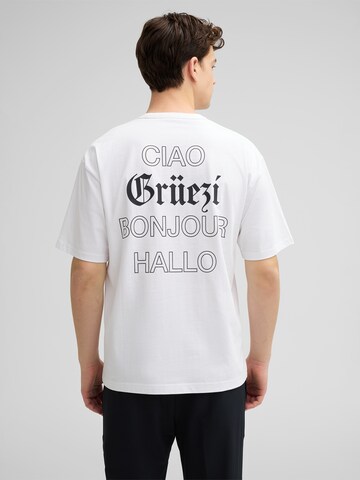 T-Shirt 'Thies' STRELLSON en blanc