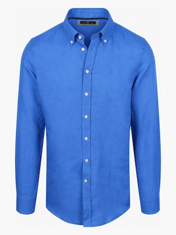 Steppin' out Regular fit Button Up Shirt in Blue: front