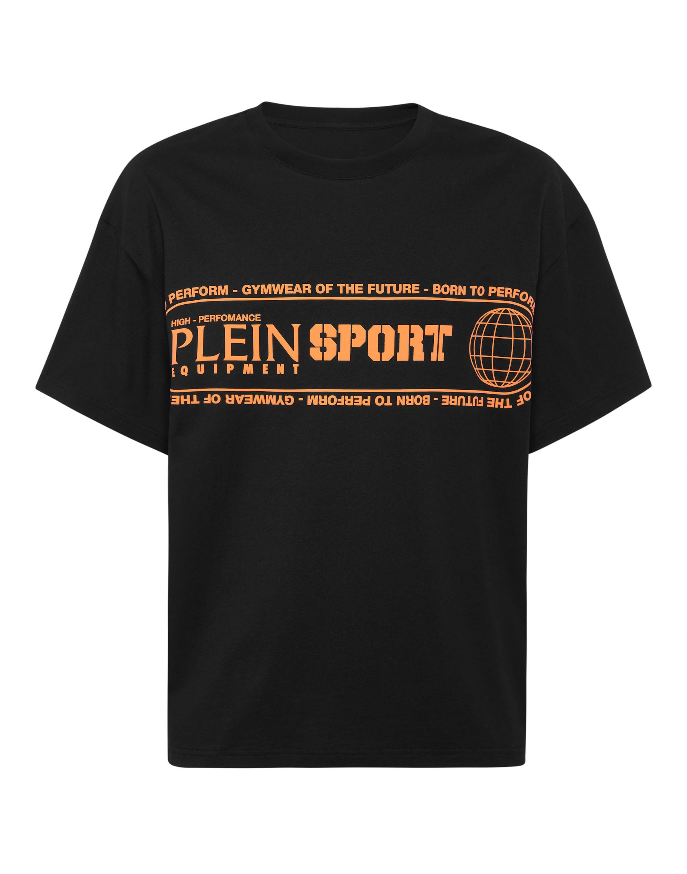 Plein Sport Camiseta en naranja / negro, Vista del producto